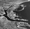Aerial view of the twin ports of Los Angeles and Long Beach in 1964. Courtesy of the Dick Whittington Photography Collection, USC Libraries.